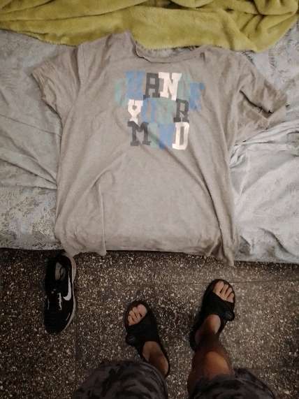 REGALO Remera gris 