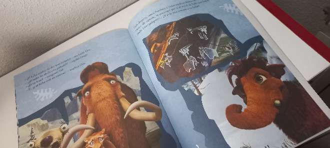 REGALO libro para peques de la pelcula ice Age 2