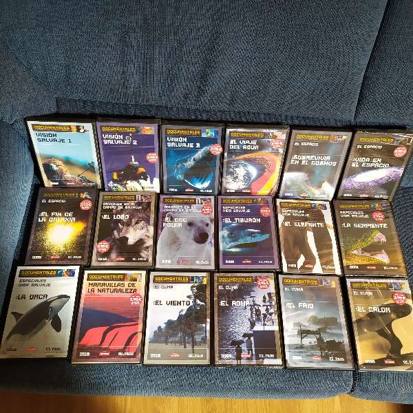 REGALO Colección DVD 18 documentales BBC Y EL PAIS REGALO Colección DVD 18 documentales BBC Y EL PAIS
