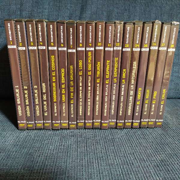 REGALO Coleccin DVD 18 documentales BBC Y EL PAIS 2