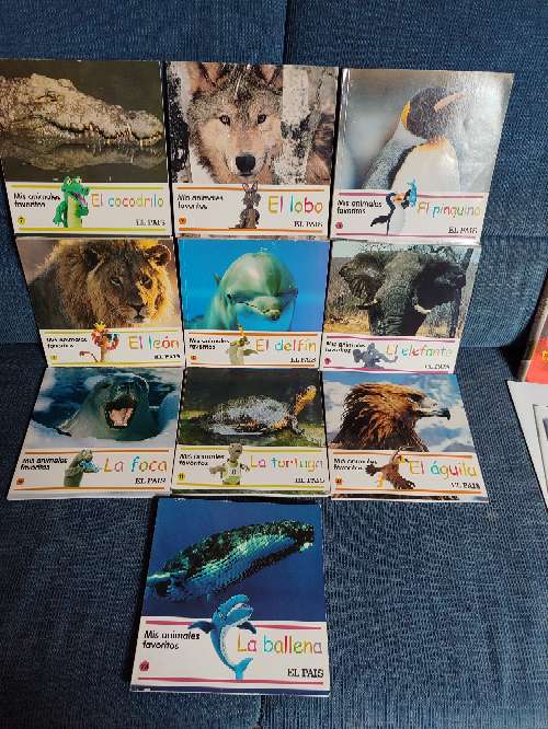 REGALO Coleccin de libros mis animales favoritos 