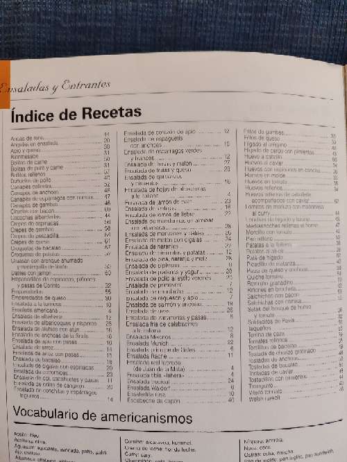 REGALO Libro de recetas 