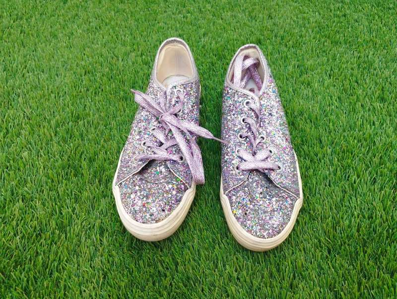REGALO Zapatillas de purpurina rosas REGALO Zapatillas de purpurina rosas