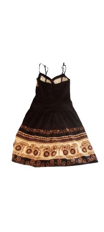 REGALO Vestido corto de tirantes Blanco (Talla 36) 2