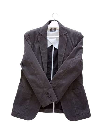 REGALO Americana de pana gris oscuro H&M L.O.G.G. - Talla M