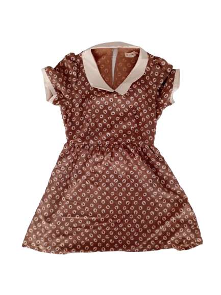 REGALO Vestido Miss Patina London talla M estampado vintage