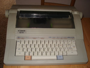 REGALO Maquina escribir Canon QS 50