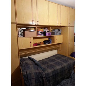 REGALO Mueble modular con cama individual y cama nido