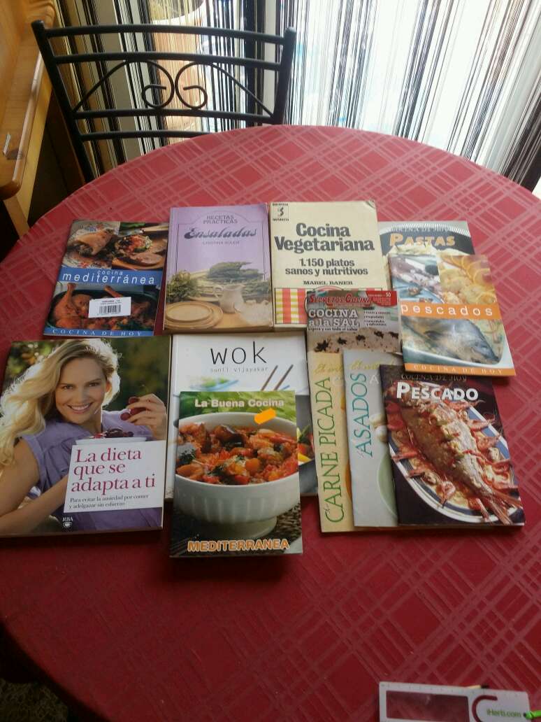 REGALO Lote de libros de cocina