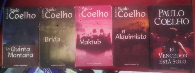 REGALO 5 libros de Paulo Coelho