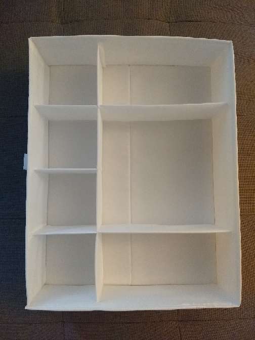REGALO SKUBB - Caja con compartimentos IKEA - 44x34x11 cm