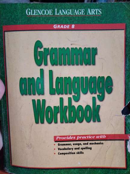 REGALO Libro de Trabajo en Ingls: Grammar and Language Workbook. Grade 8