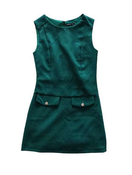REGALO Vestido corto verde Atmosphere - Talla 38